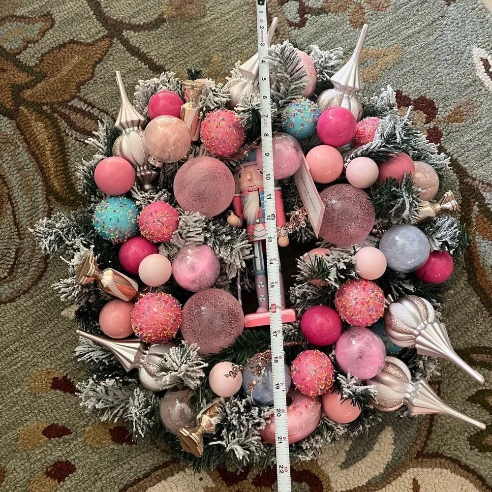 Cupcakes and Cashmere Holiday Nutcracker Candyland Wreath